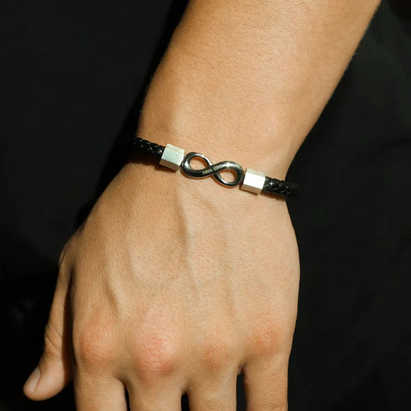 Our Bracelet™ - Personalized Infinity Bracelet (Men's Edition)